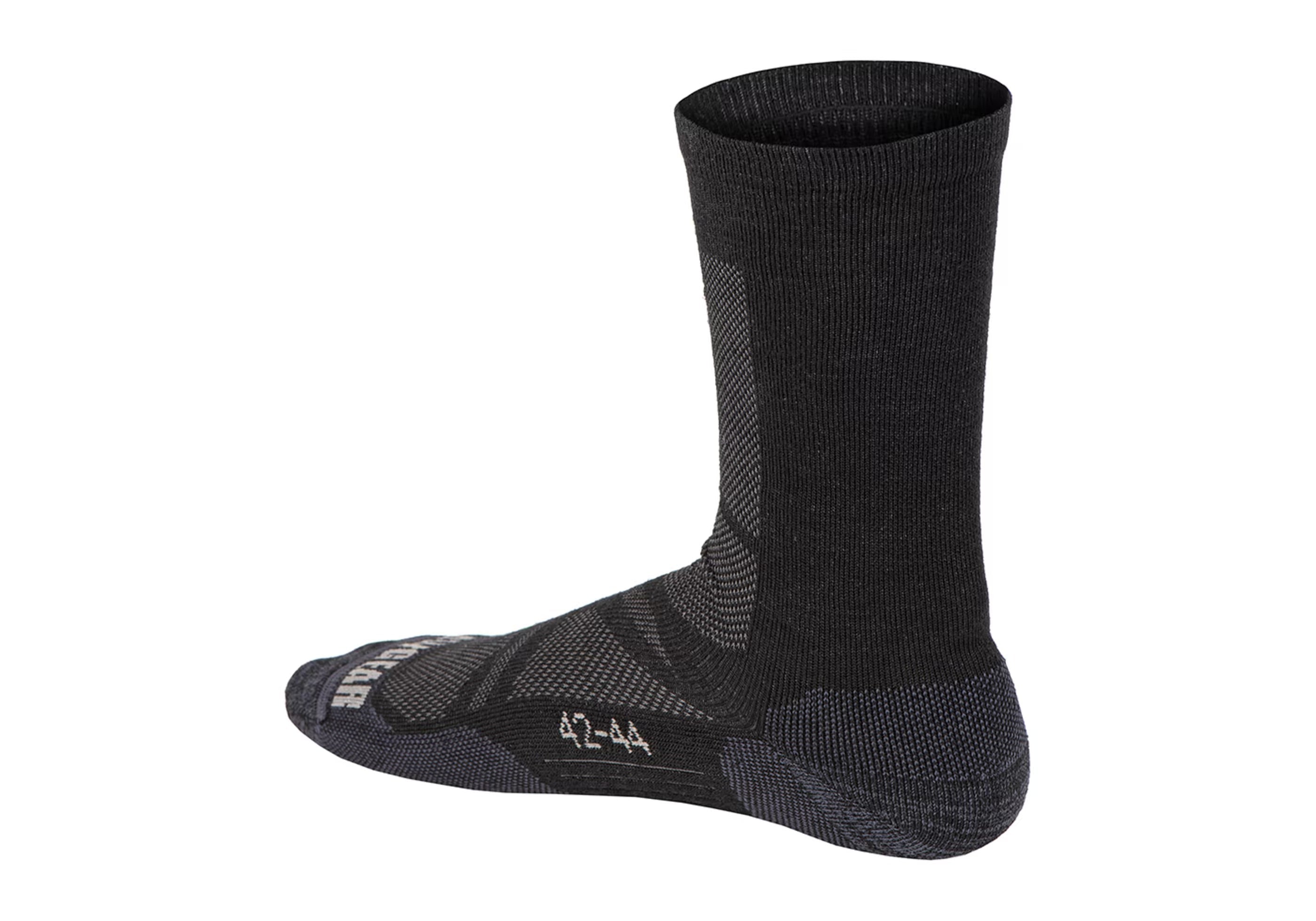 Merino Crew Socks schwarz