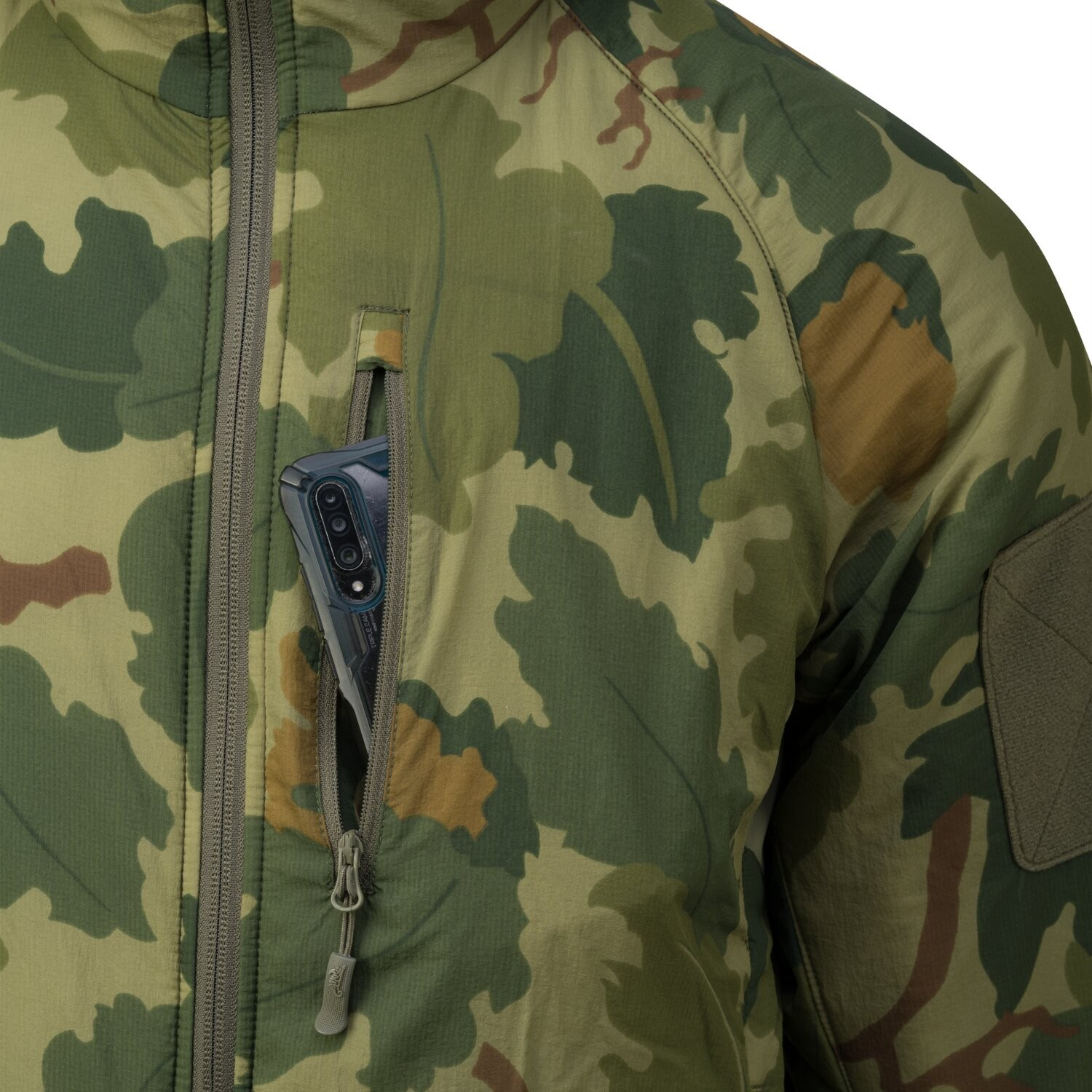 Reversible Wolfhound Hoodie Jacket - Mitchell camo leaf/Mitchell camo clouds