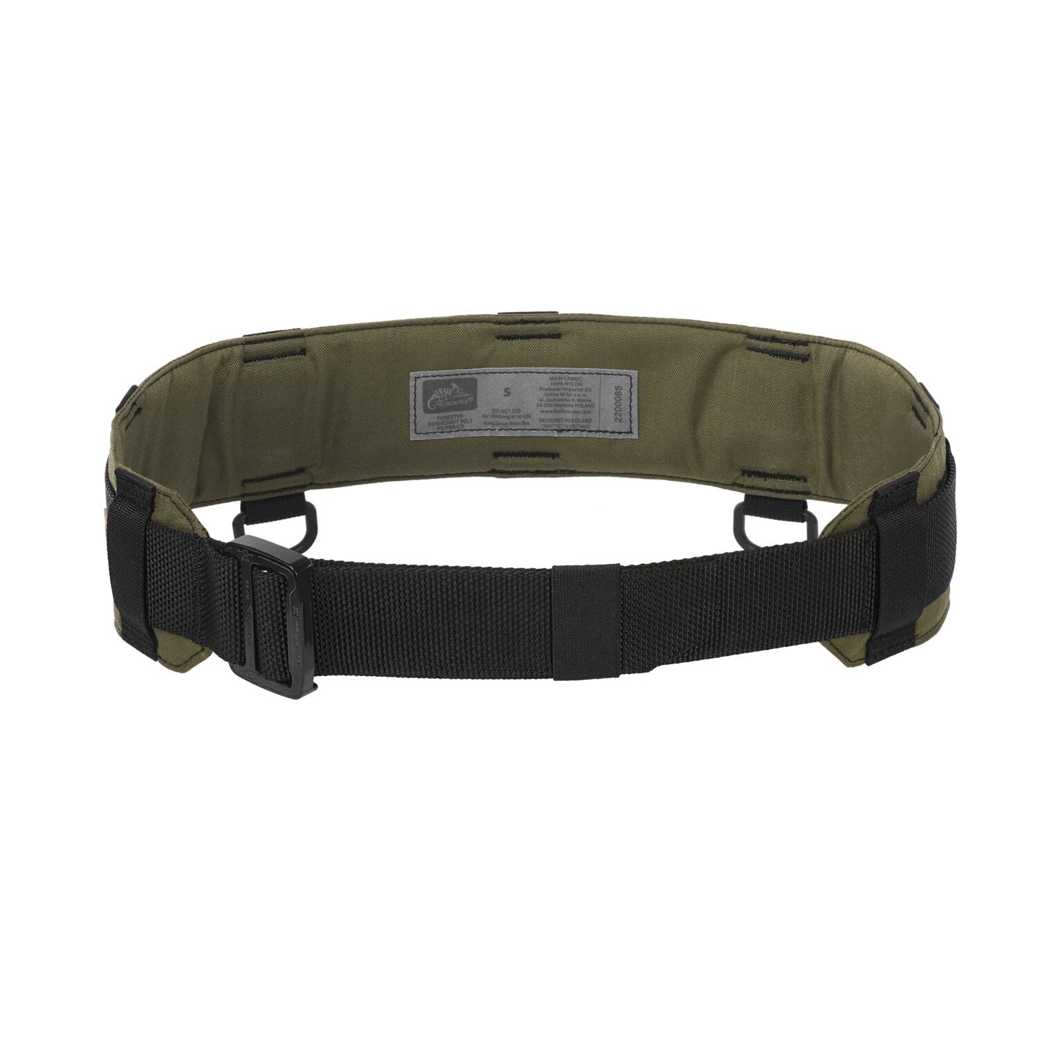 Forester Bushcraft Belt - olive green/black