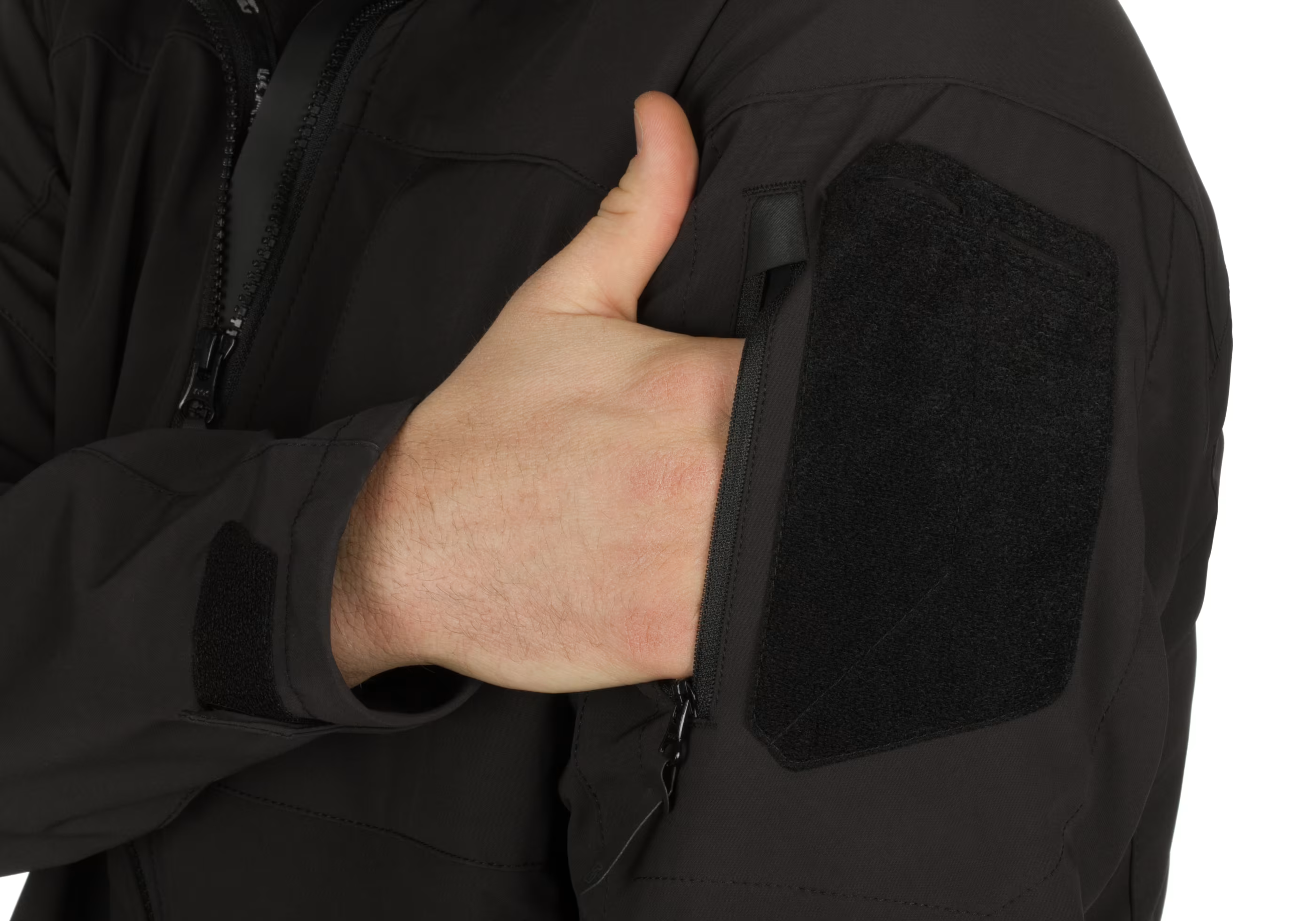 Rapax Softshelljacke schwarz