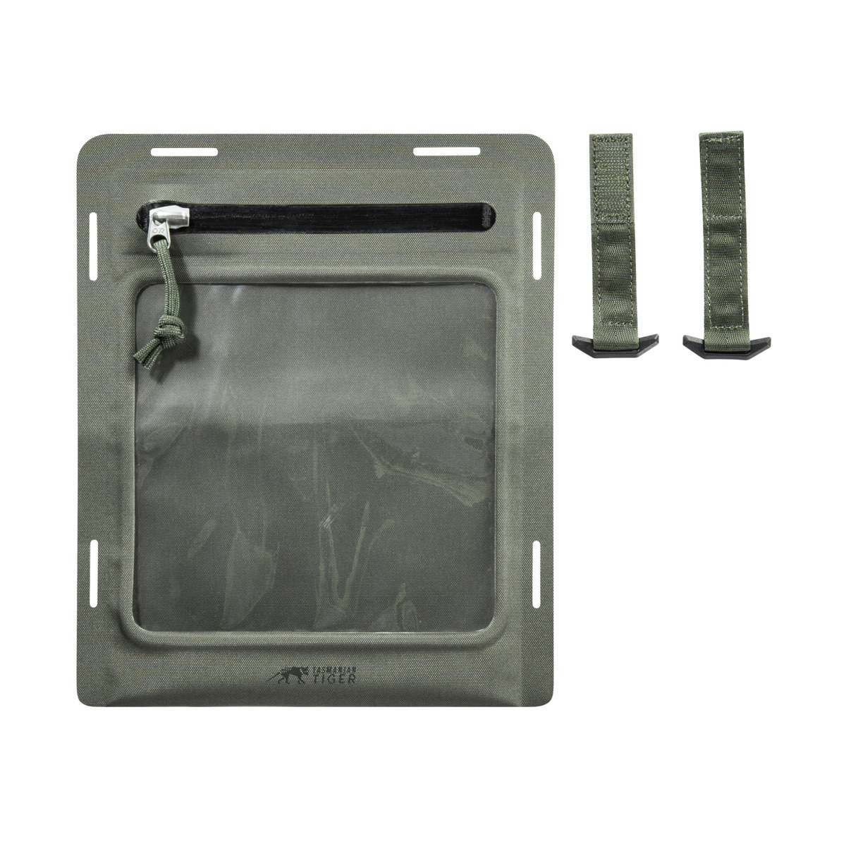 TT W-Pouch A5 steingrau-olive