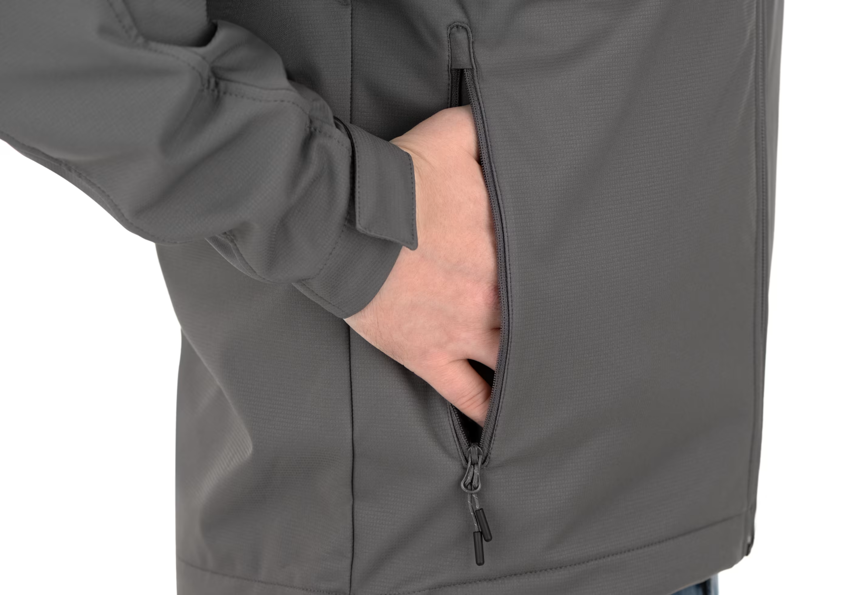 ED Softshell Hoody Wolf Grey