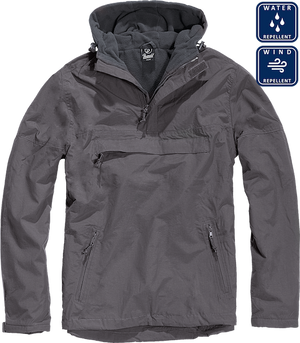 Windjacke Windbreaker grau