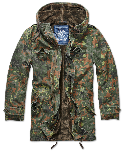 BW Parka flecktarn