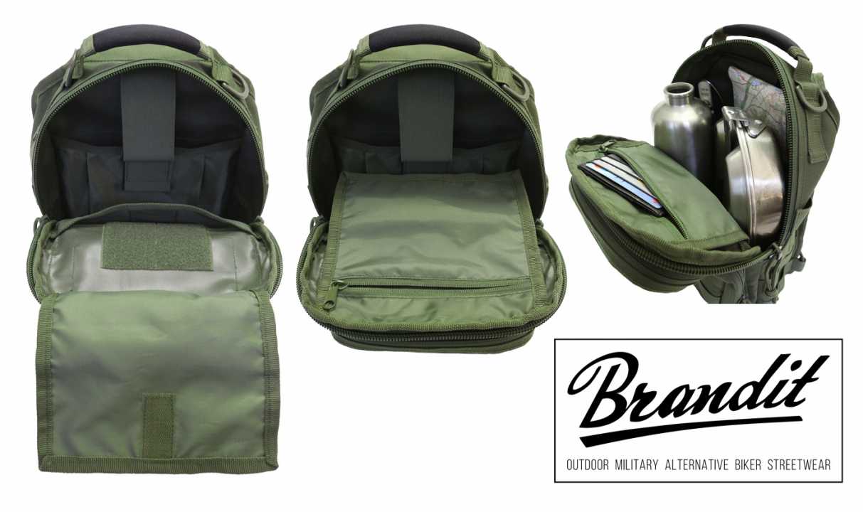 Umhängetasche US Cooper EDC Sling camo woodland
