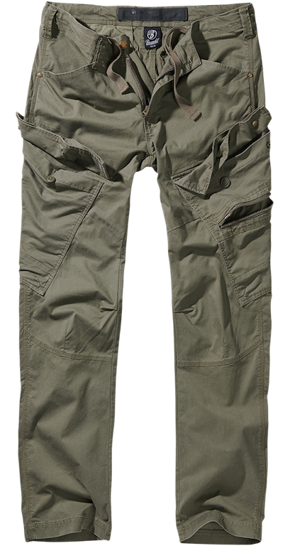 Hose Adven Slim Fit oliv