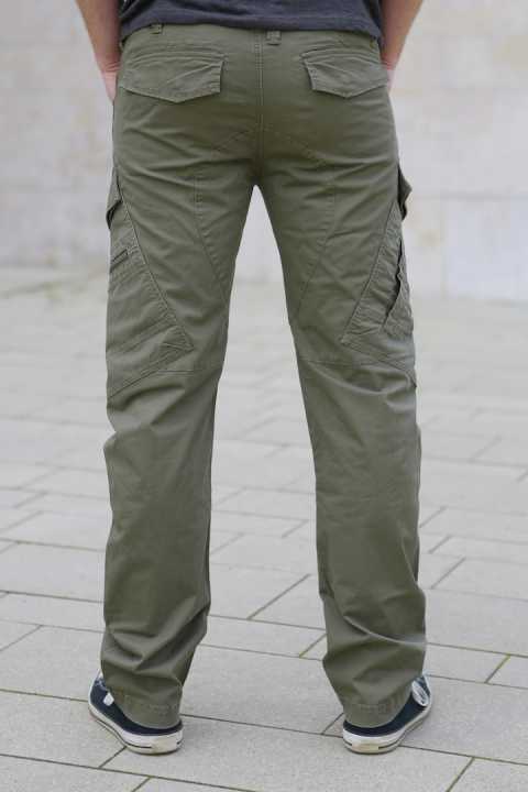 Hose Adven Slim Fit camo dark