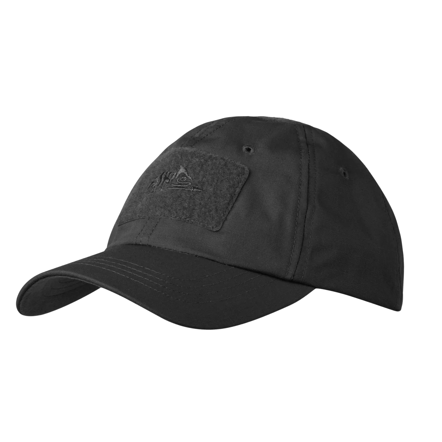 Baseball Cap - PolyCotton Ripstop schwarz