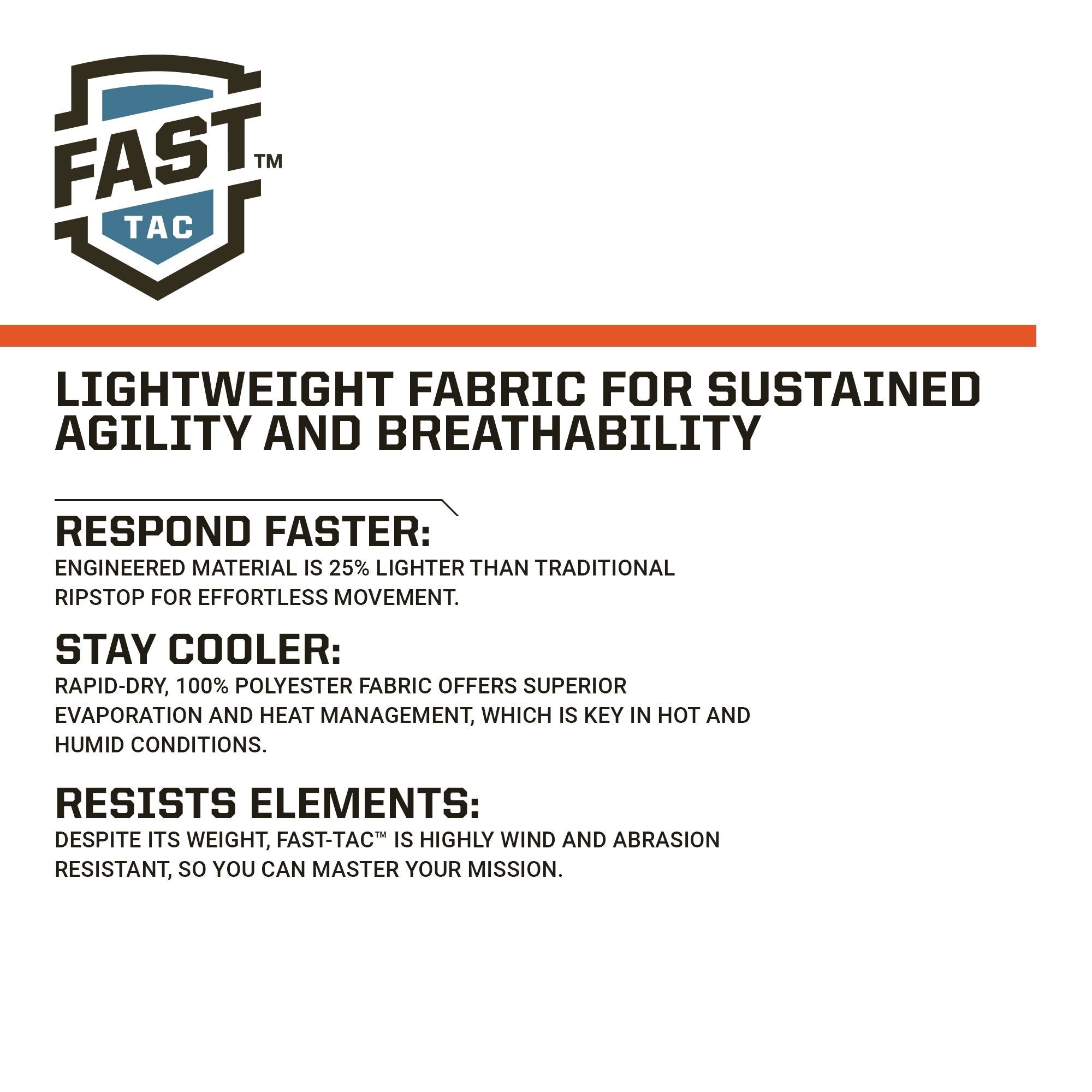 TDU Langarmshirt Fast-Tac khaki