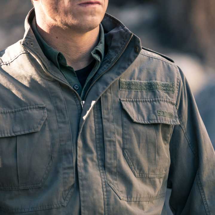 Taclite M-65 Jacke schwarz