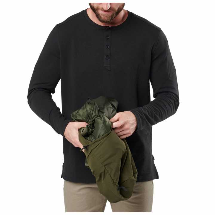 Peninsula Insulater Jacke schwarz