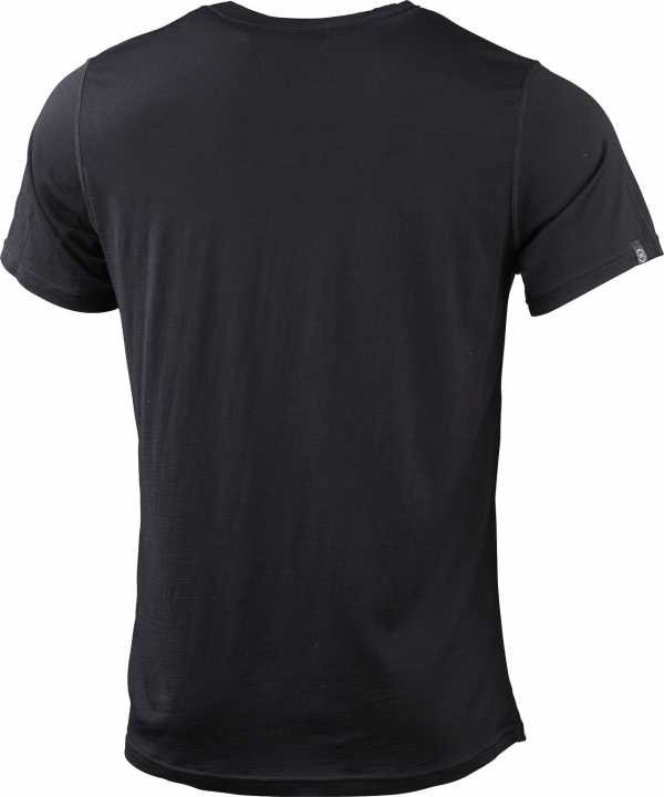 Gimmer Merino T-Shirt Ms Sigill Tee, schwarz