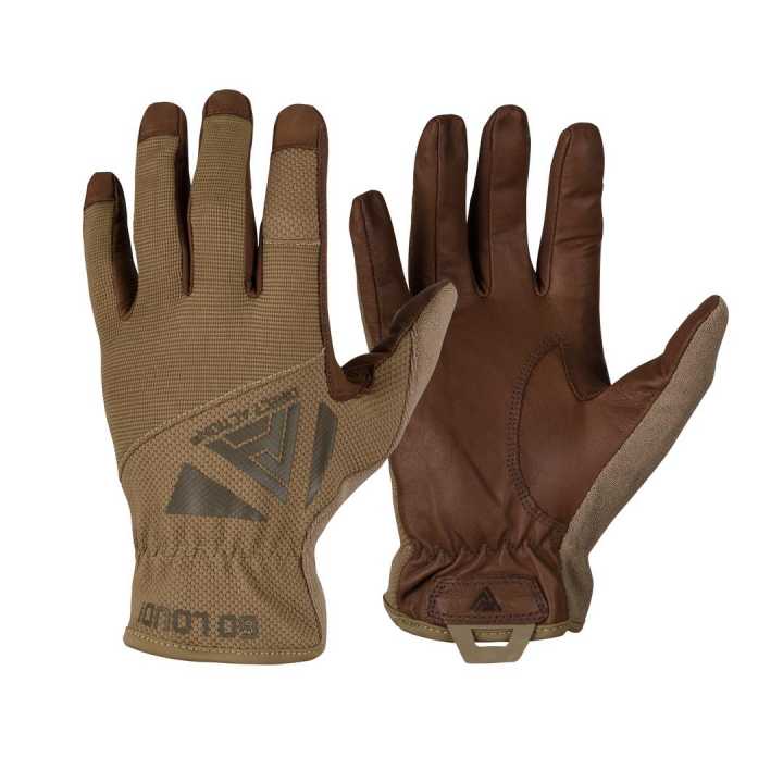Light Leather Gloves coyote-brown