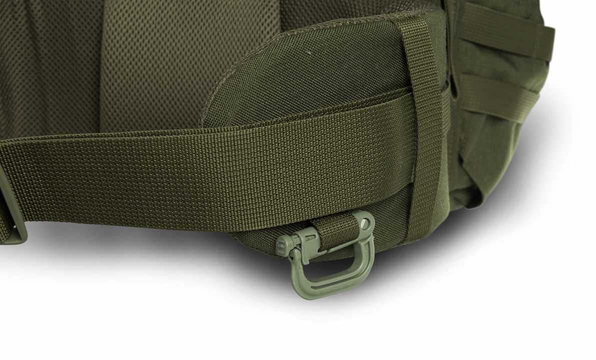 Raccoon 65l Rucksack schwarz