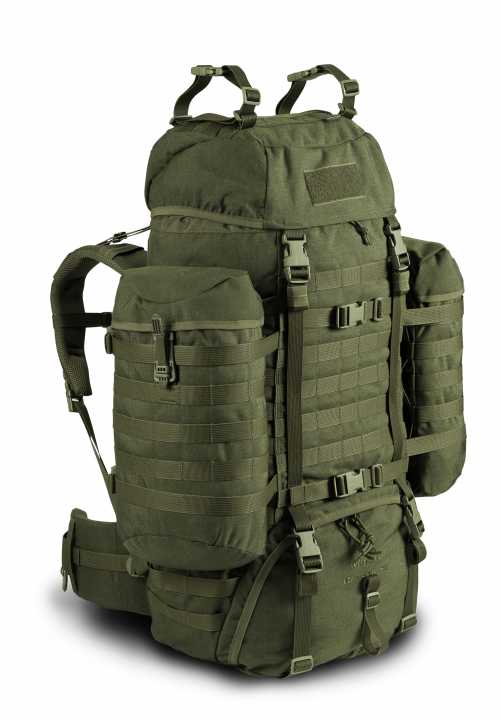 Raccoon 85l Rucksack oliv-grün