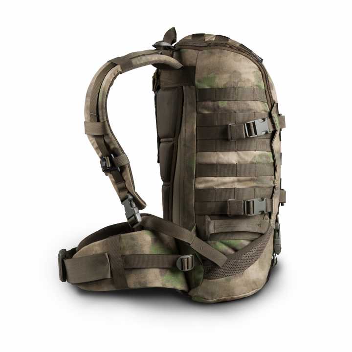 Zipper Fox 25l Rucksack schwarz