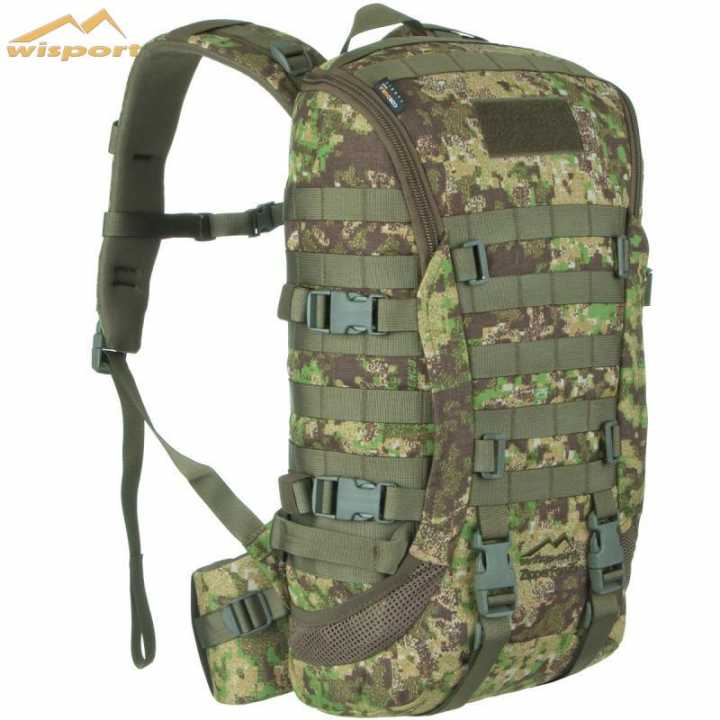 Zipper Fox 25l Rucksack pencott green zone