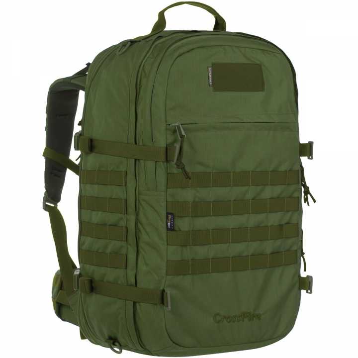 Crossfire 45-65l Rucksack oliv-grün