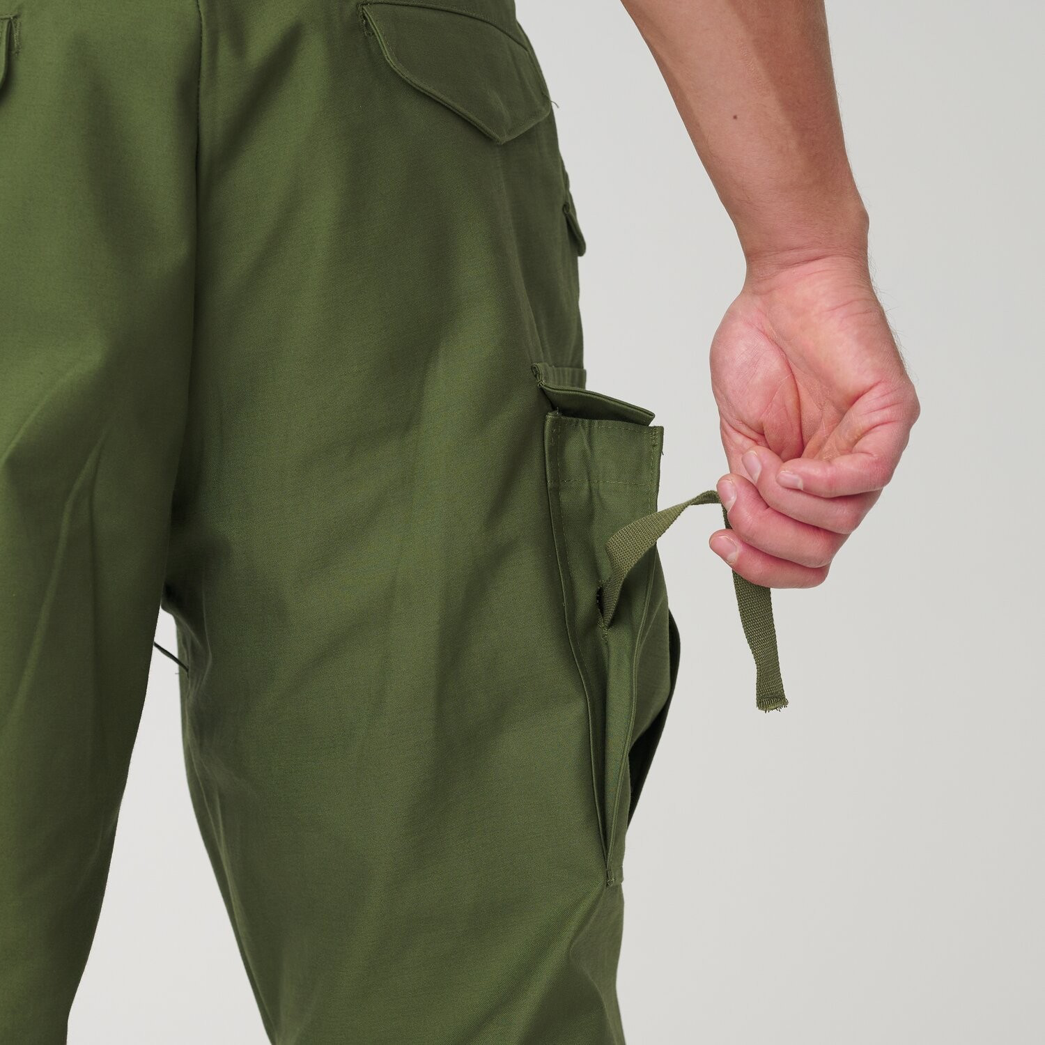 M65 Hose Nyco Sateen schwarz